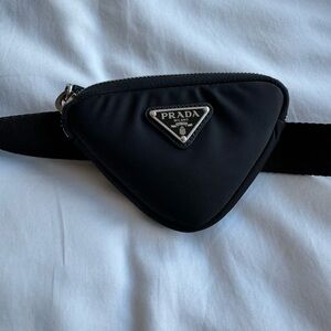 Prada Triangle Pouch Belt